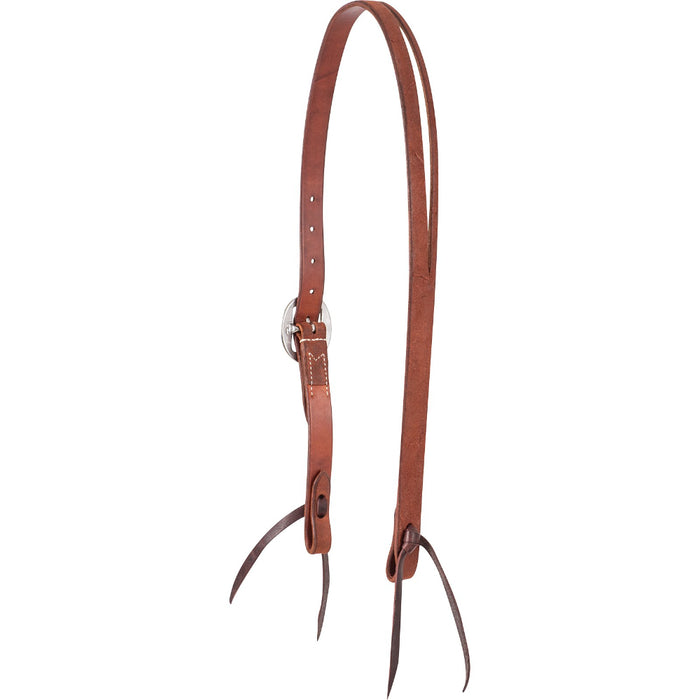 Martin Saddlery Ranahan Series Chestnut Roughout Split Ear Headstall