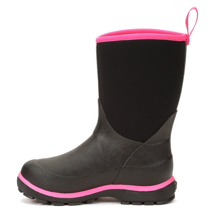 Muck Kid`s Black/Pink Element Boots