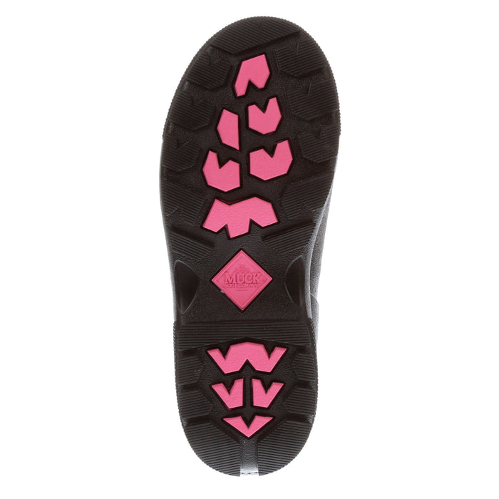 Muck Kid`s Black/Pink Element Boots