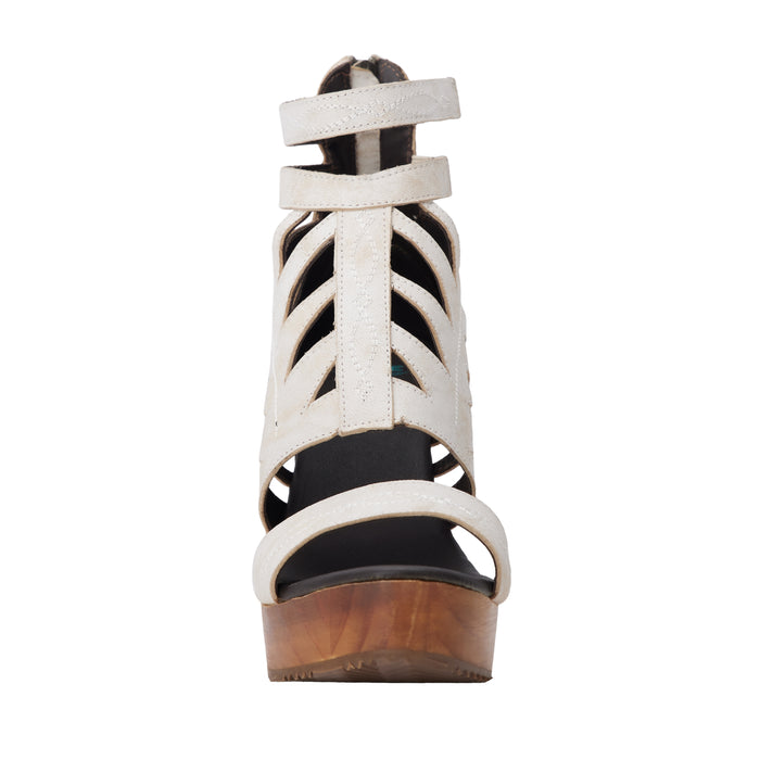 Lane Women`s Ceramic Crackle Becca Wedge Sandal