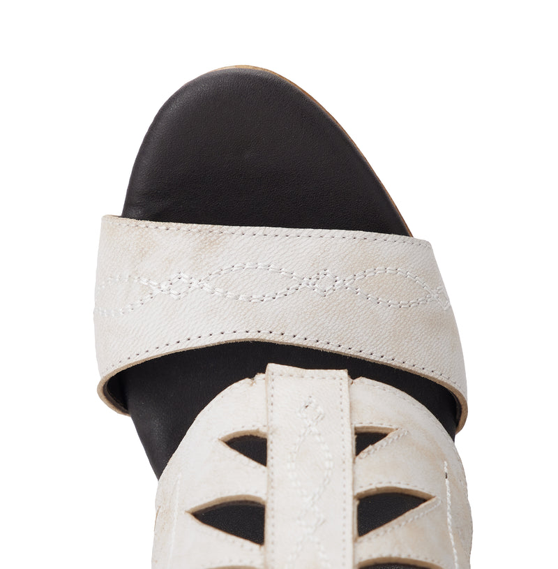 Lane Women`s Ceramic Crackle Becca Wedge Sandal