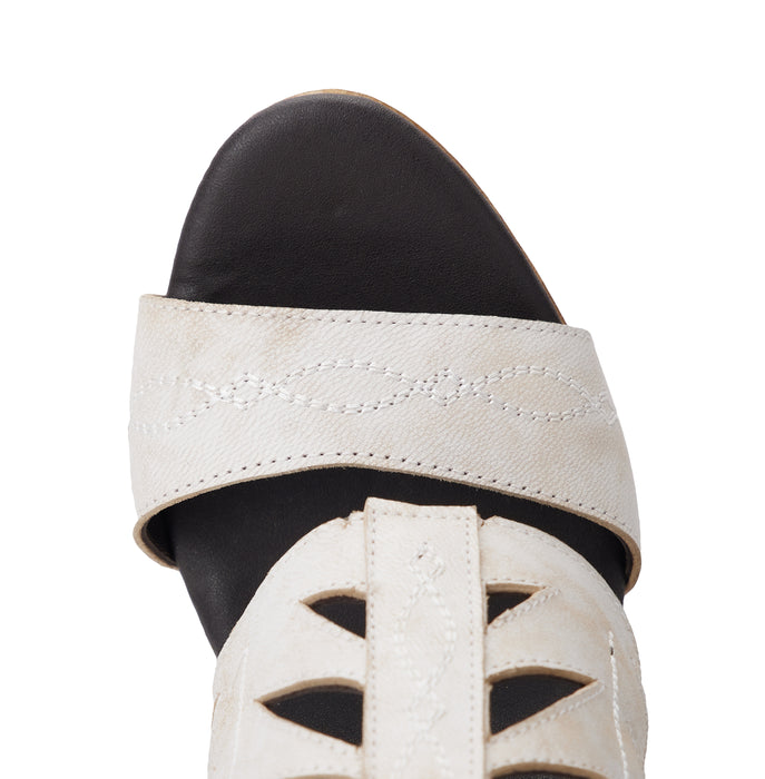 Lane Women`s Ceramic Crackle Becca Wedge Sandal