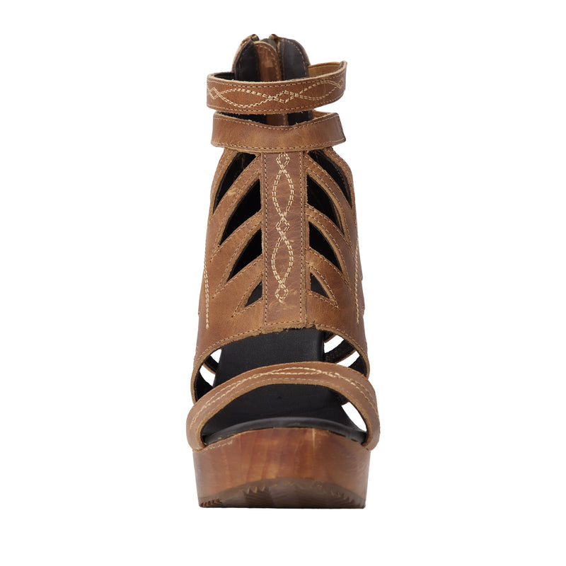 Lane Women`s Desert Clay Becca Wedge Sandal