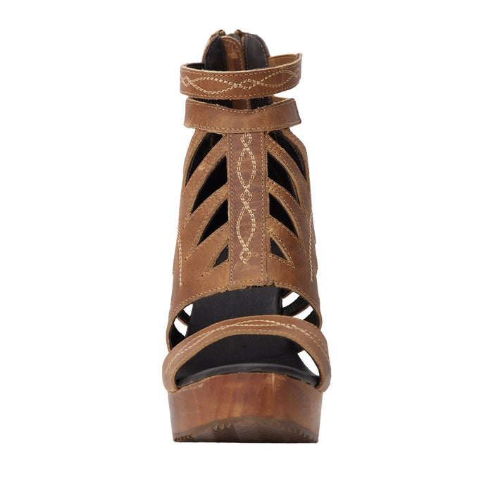 Lane Women`s Desert Clay Becca Wedge Sandal