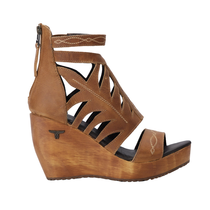 Lane Women`s Desert Clay Becca Wedge Sandal