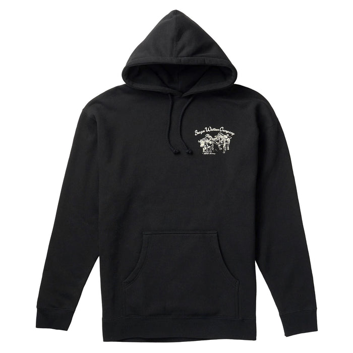 Seager Inc Mens Los Rios Black Hoodie