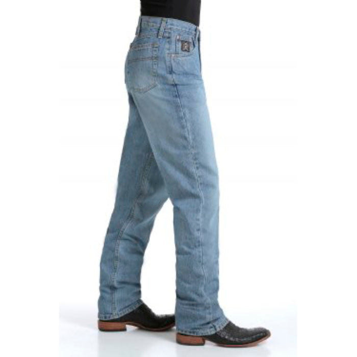 Cinch Men Black Label Loose Fit Medium Stonewash Jeans