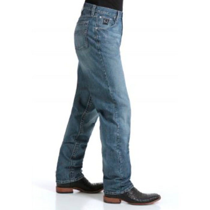 Cinch Men's Black Label 2.0 Medium Stonewash Jeans