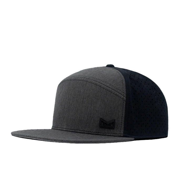 Melin Premium Headwear Charcoal & Black Hydro Trenches Icon Cap