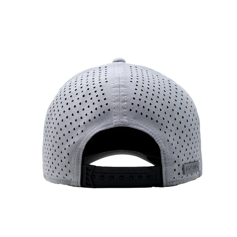 Melin Premium Headwear Grey Hydro A Game Icon Cap