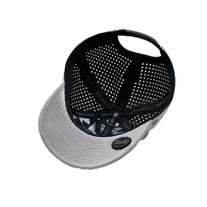 Melin Premium Headwear Grey Hydro A Game Icon Cap