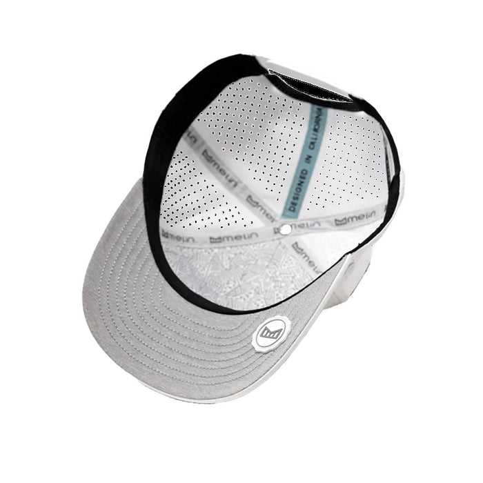 Melin Premium Headwear Snow Camo Hydro Odysea Stacked Cap