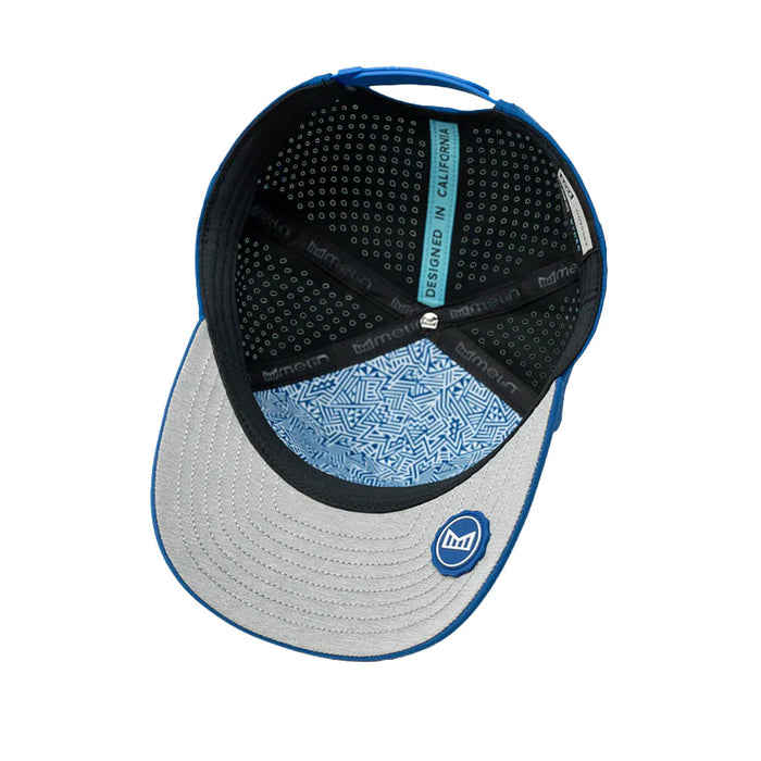 Melin Premium Headwear Charcoal & Black Hydro Trenches Icon Cap