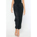 Women's Black Sequin Jogger