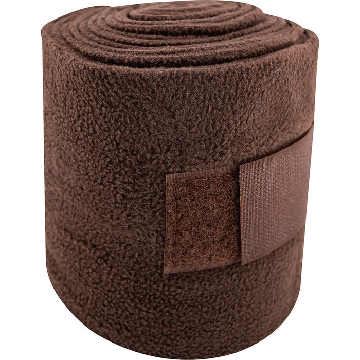 Classic Equine Chocolate Polo Wraps 4-Pack