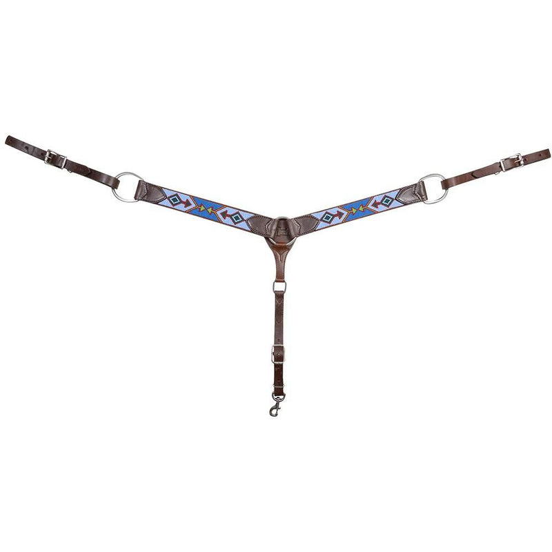 Cashel Company Blue/Green Beaded Breast Collar