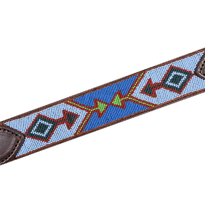 Cashel Company Blue/Green Beaded Breast Collar