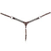 Cashel Company Brown Cheetah Beaded Breast Collar