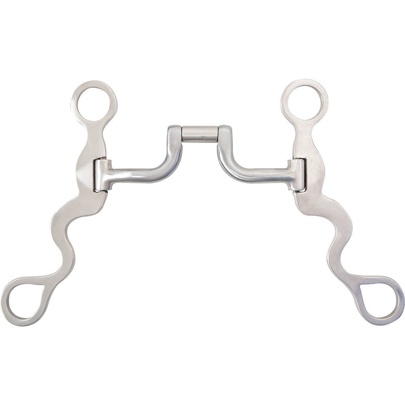 Classic Equine Performance Series Square Hinge Port 8in Calvary Shank Bit
