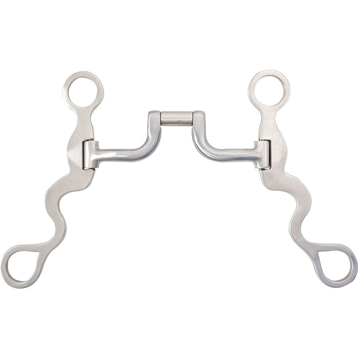 Classic Equine Performance Series Square Hinge Port 8in Calvary Shank Bit