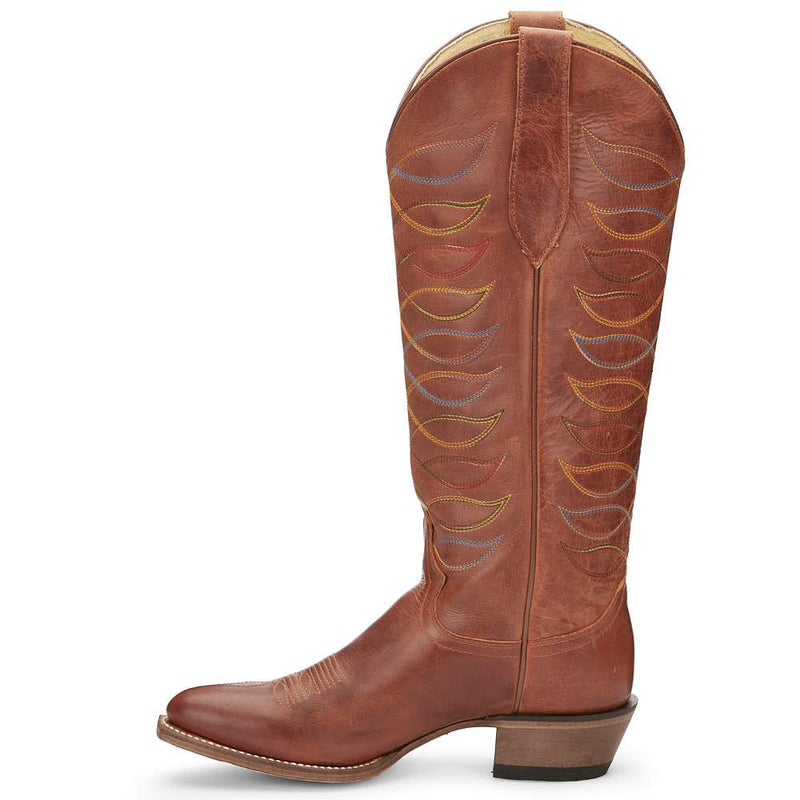 Justin Boots Women's Whitley Rustic Amber Vintage Justin Cowgirl Boots