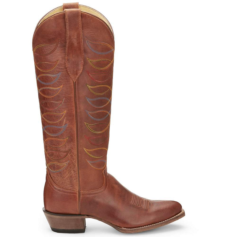 Justin Boots Women's Whitley Rustic Amber Vintage Justin Cowgirl Boots