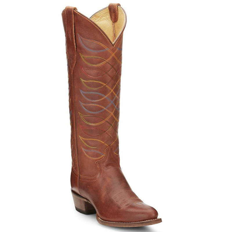 Justin Boots Women's Whitley Rustic Amber Vintage Justin Cowgirl Boots