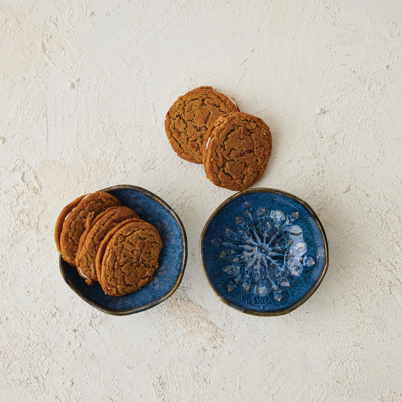 Creative Co-Op Assorted Snowflake Bowl
