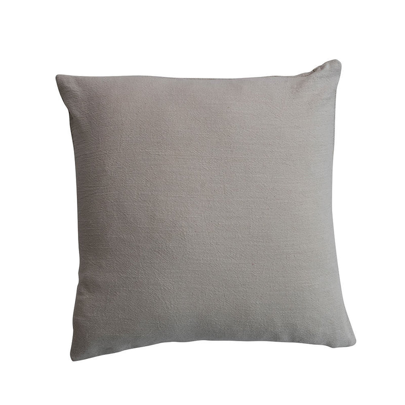 Creative Co-Op Holly Jolly Embroidered Pillow