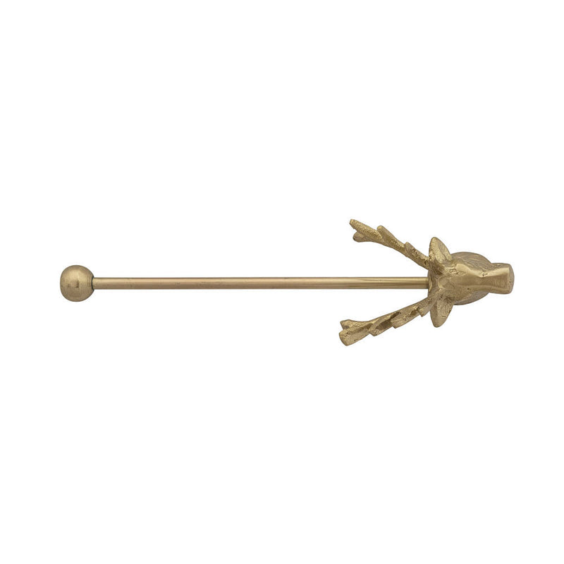 Creative Co-Op Deer Head Candle Snuffer