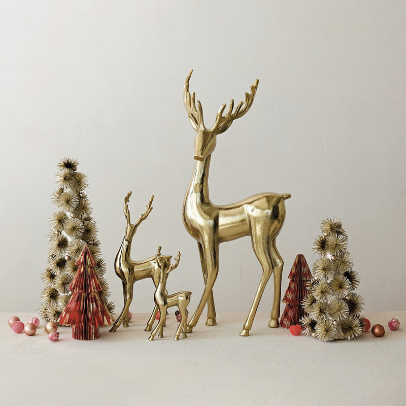 Creative Co-Op Cast Aluminum Deer