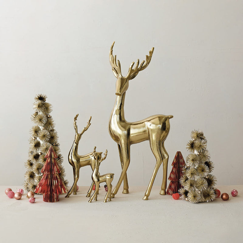 Creative Co-Op Gold Finish Deer