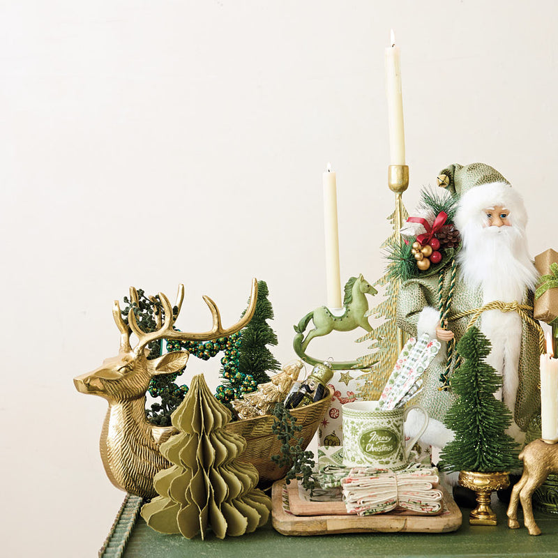 Creative Co-Op Handmade Recycled Paper Honeycomb Tree