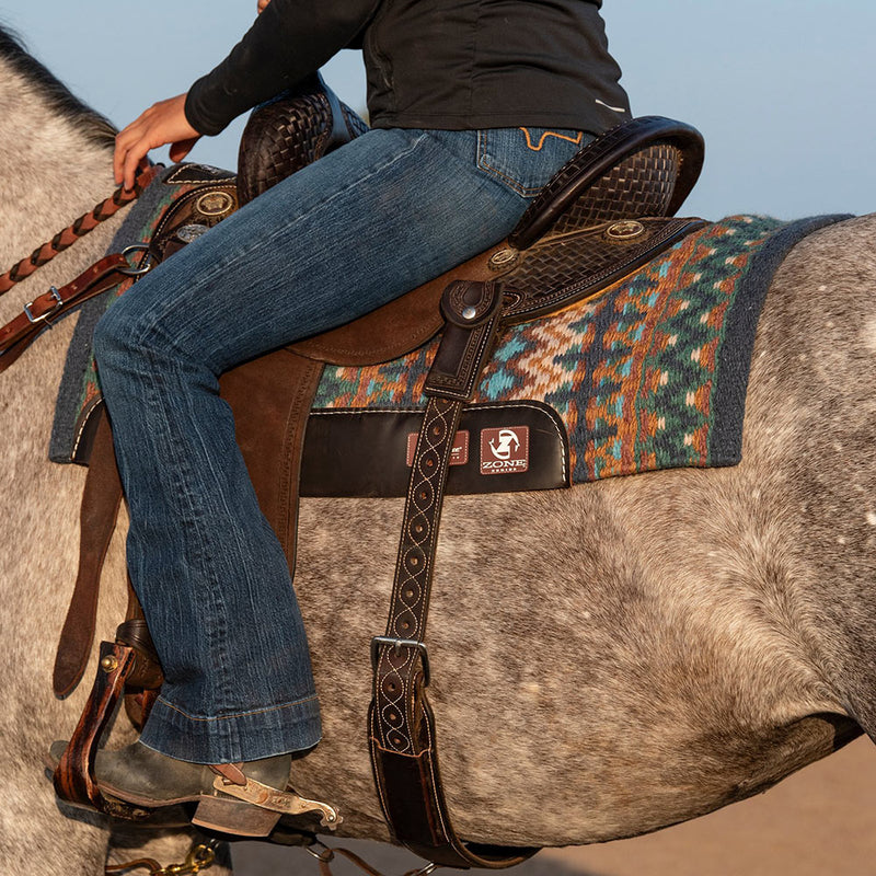Classic Equine 32x34 Zone Series Blanket Top 3/4in Saddle Pad