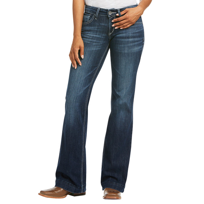 Women's Ariat Trouser Mid Rise Melanie Jeans