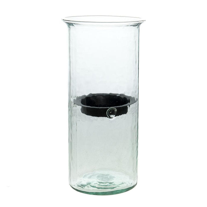 Mini Glass Candle Cylinders With Insert-Large