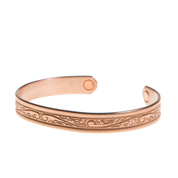 Sabona Western Scroll Copper Magnet Bracelet