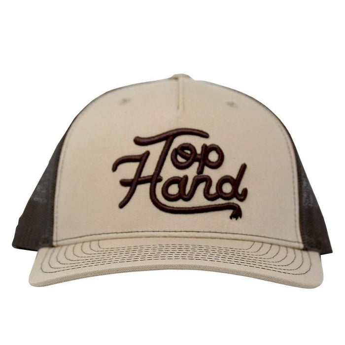 Top Hand Brown and Tan Cap