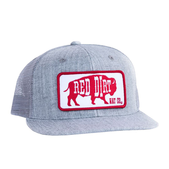 Red Dirt Hat Company Red Logo Patch Cap