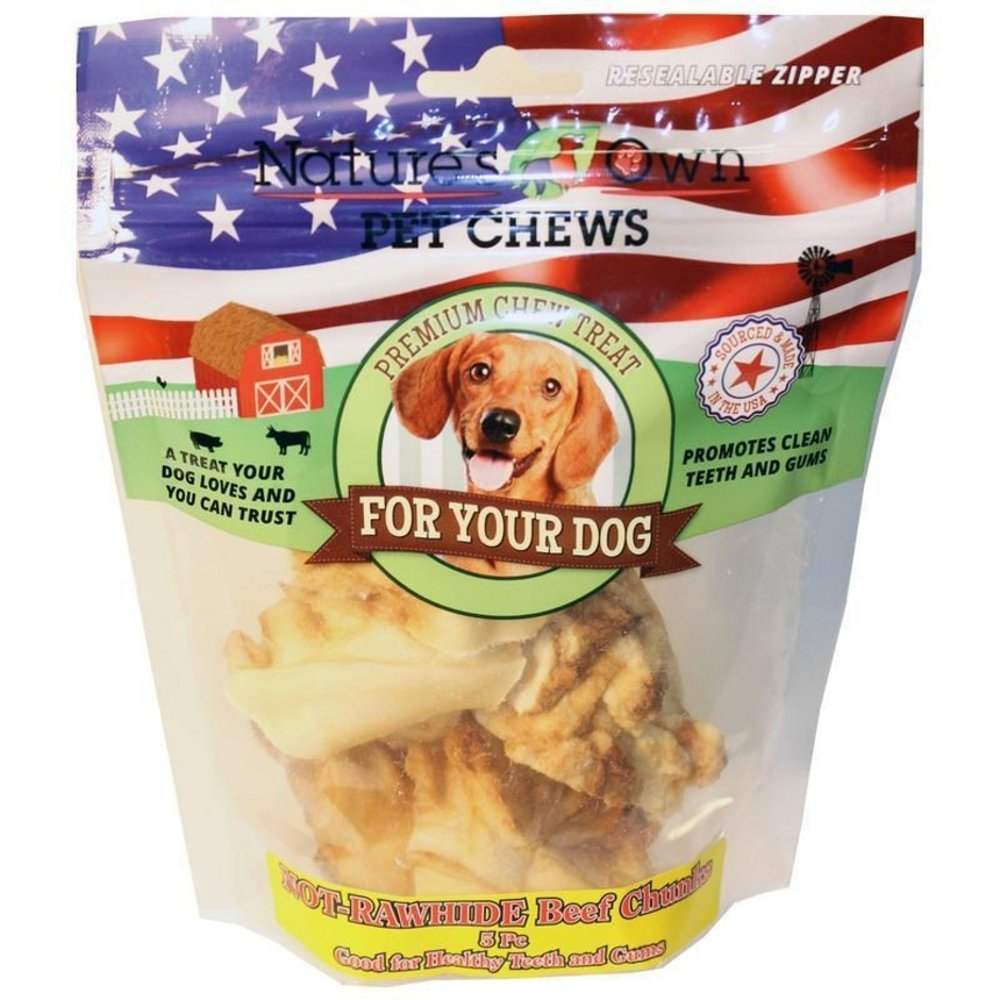 USA NotRawhide Chunks Natural Chew Treats