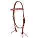 Pink Laced Browband Headstall