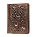 Hooey Leather Money Clip Card Holder