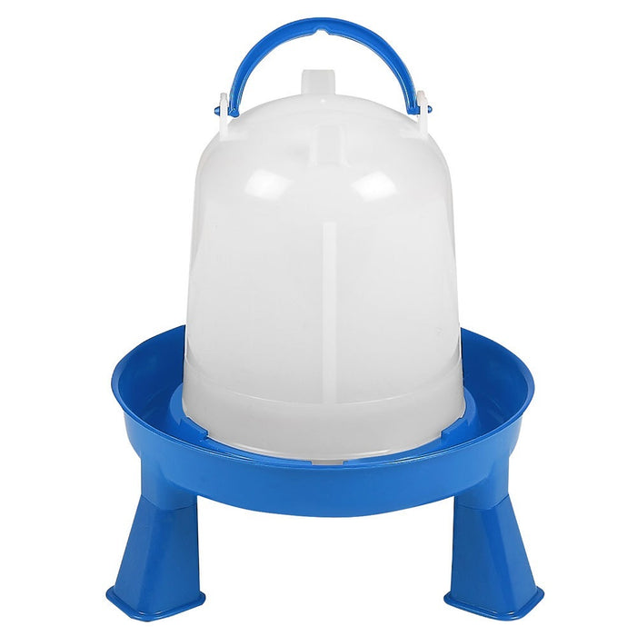 Double Tuff Poultry Waterer with Legs 2.5 Gallon