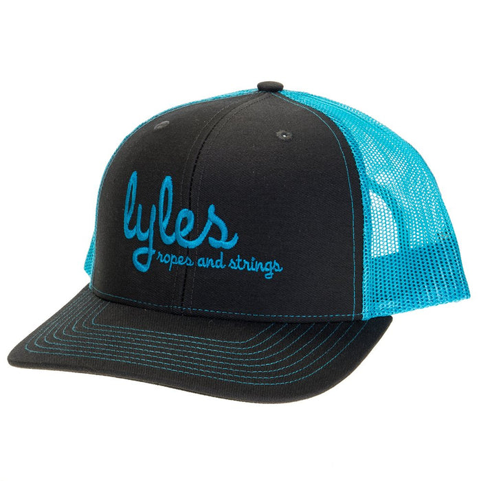 Lyles Blue/Grey Mesh Adjustable Cap