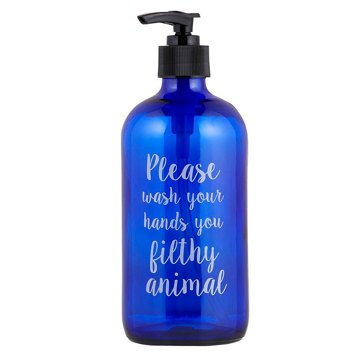 Creative Brands Please Wash Your Hands You Filthy Animal Pump Bottle