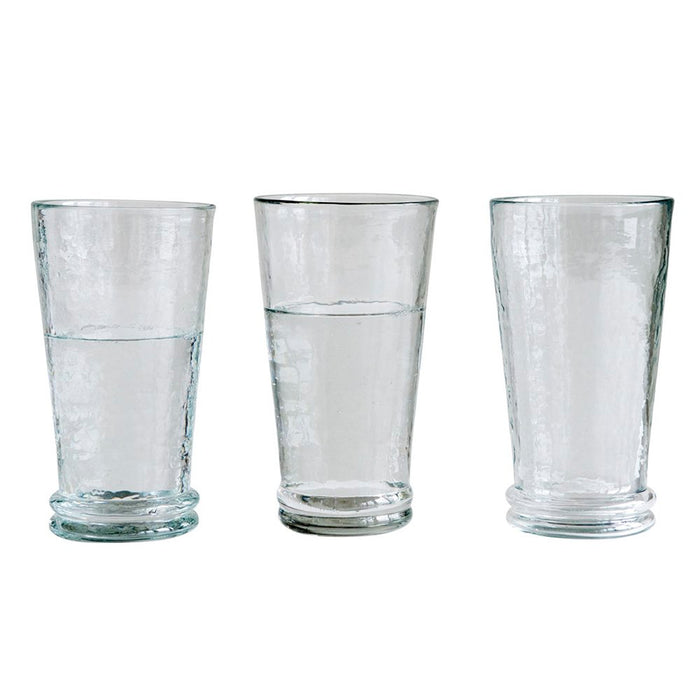 Creative Co-Op Recycled Glass Drinking Glass