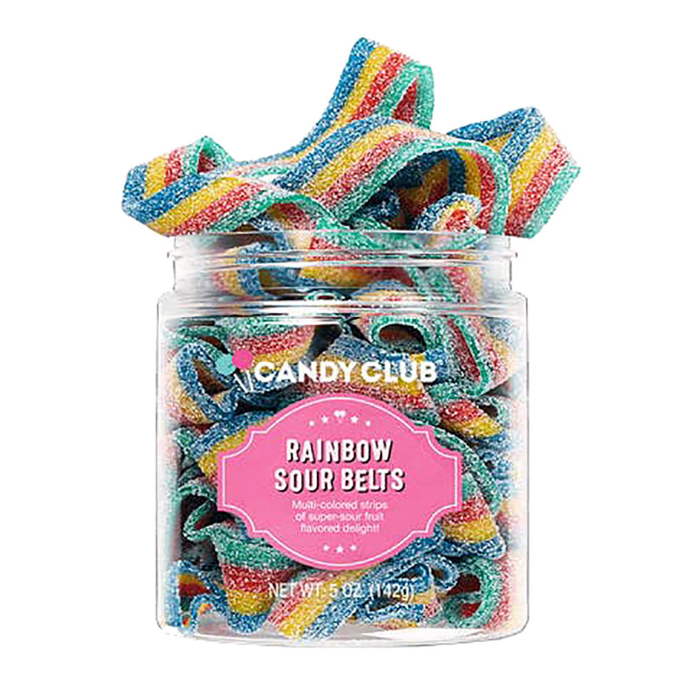 Candy Club Rainbow Sour Belts