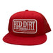 Youth Red Dirt Tag Patch Red Cap