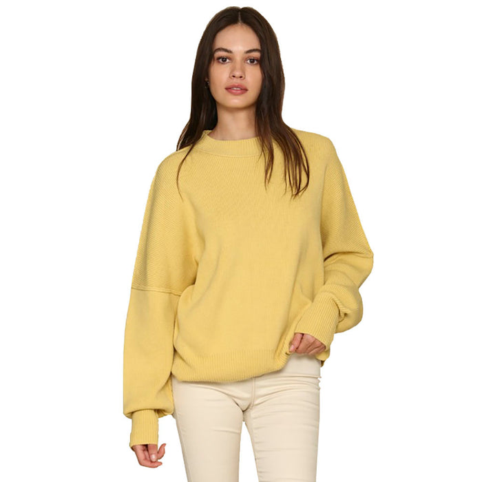 Womens Citrus Lime Oversized Top
