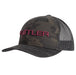 Rattler Ropes Camo and Burgundy Embroidered Logo Cap